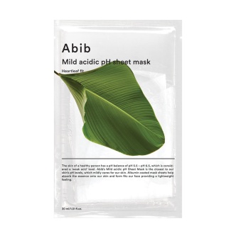 Abib Mild Acidic Ph Sheet Mask Heartleaf Fit