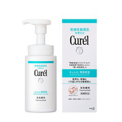 Kao Curel Moisture Foaming Face Wash 150Ml