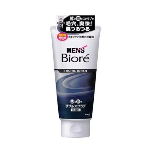 Kao Biore Men'S Face Wash Double Scrub